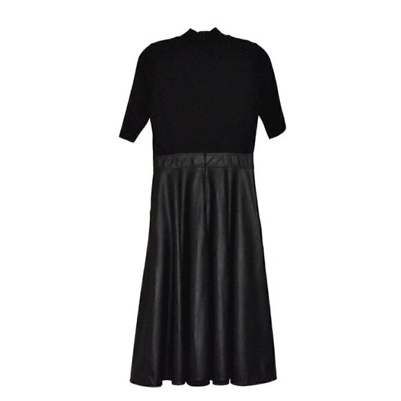 Marella Sport Short Sleeve Midi Dress Black Size 2 - Picture 2 of 13